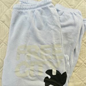 FREECITY SweatPants in Light Blue